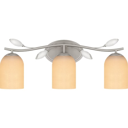 Quoizel Ulysses Bath 3 Lights Brushed Nickel ULY8624BN